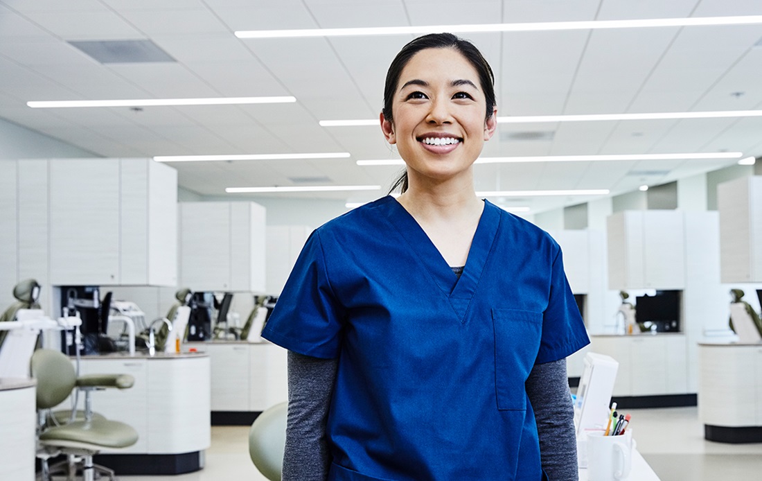 Female Dentist in Clinic